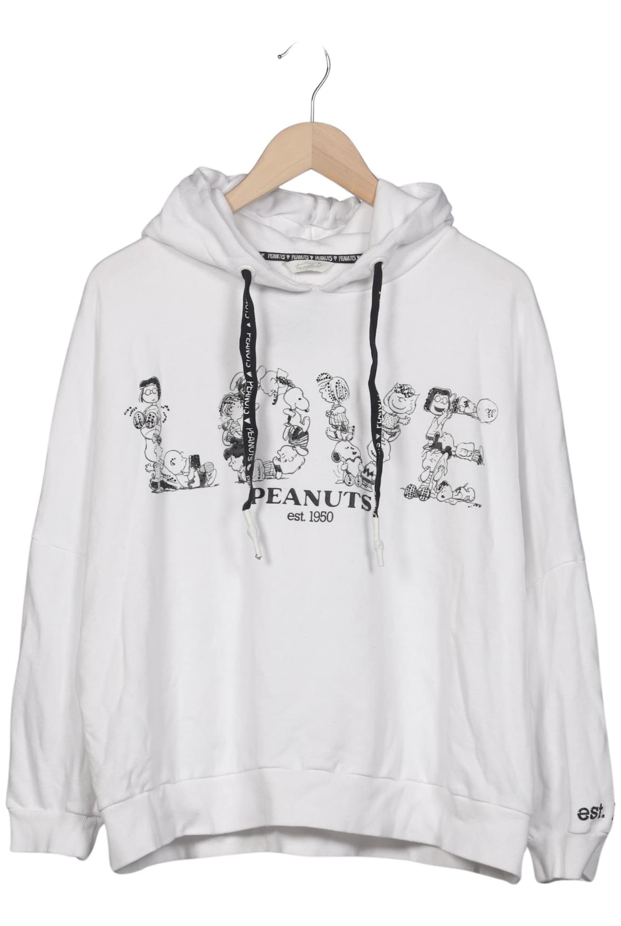 Frogbox Sweatshirt & Zip-Up Hoodie in L in White: front