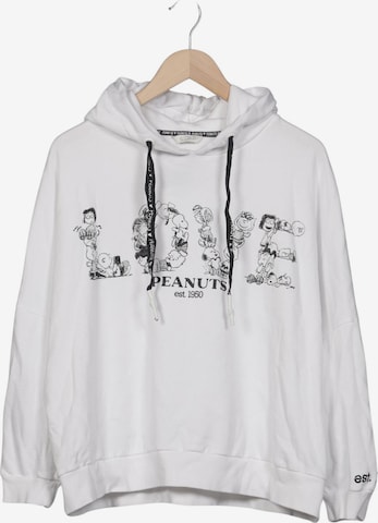 Frogbox Kapuzenpullover L in Weiß: Vorderseite