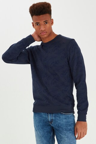 BLEND Sweatshirt in Blauw: voorkant