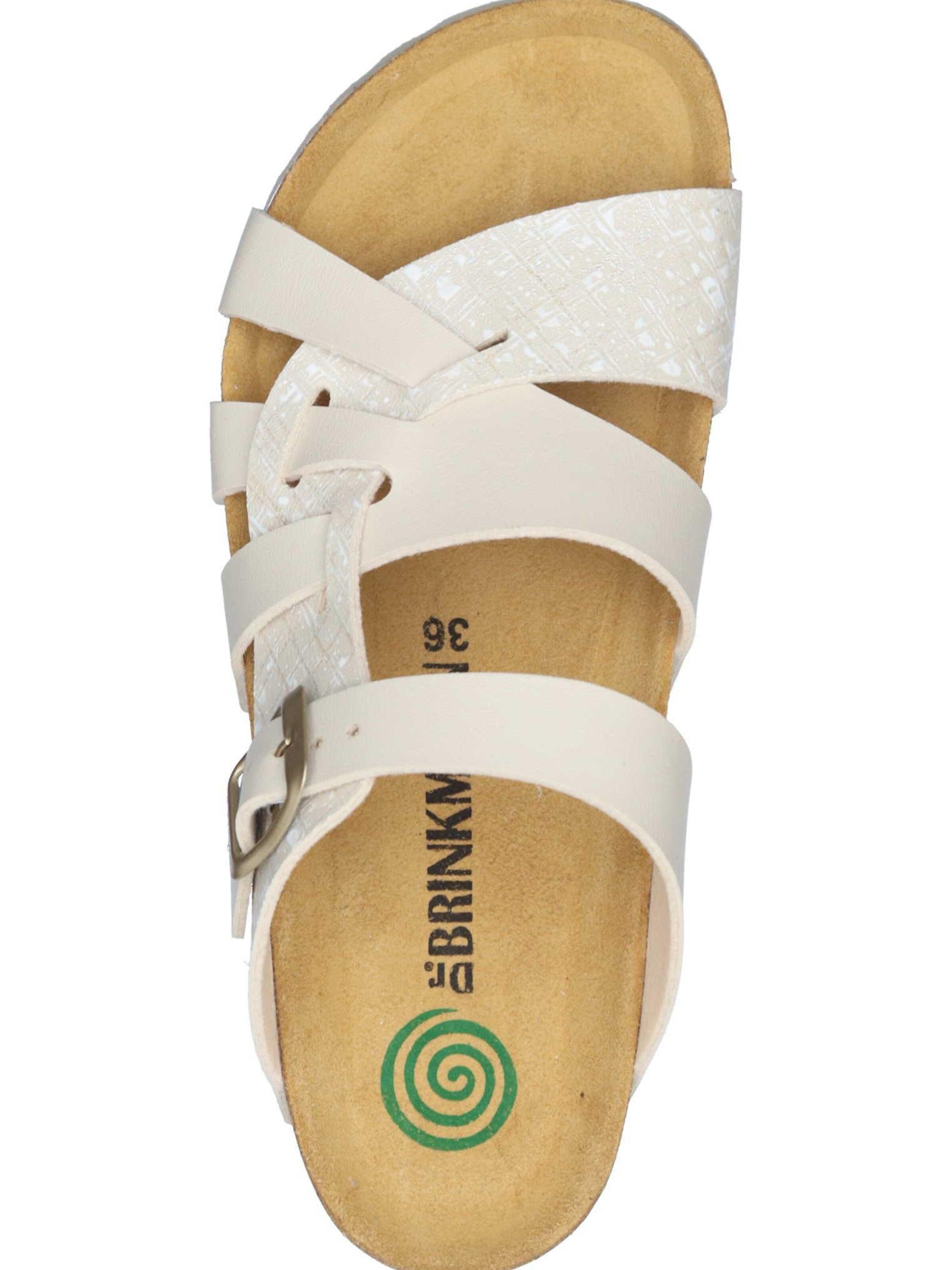 DR. BRINKMANN Mules 'OLIVA' in White