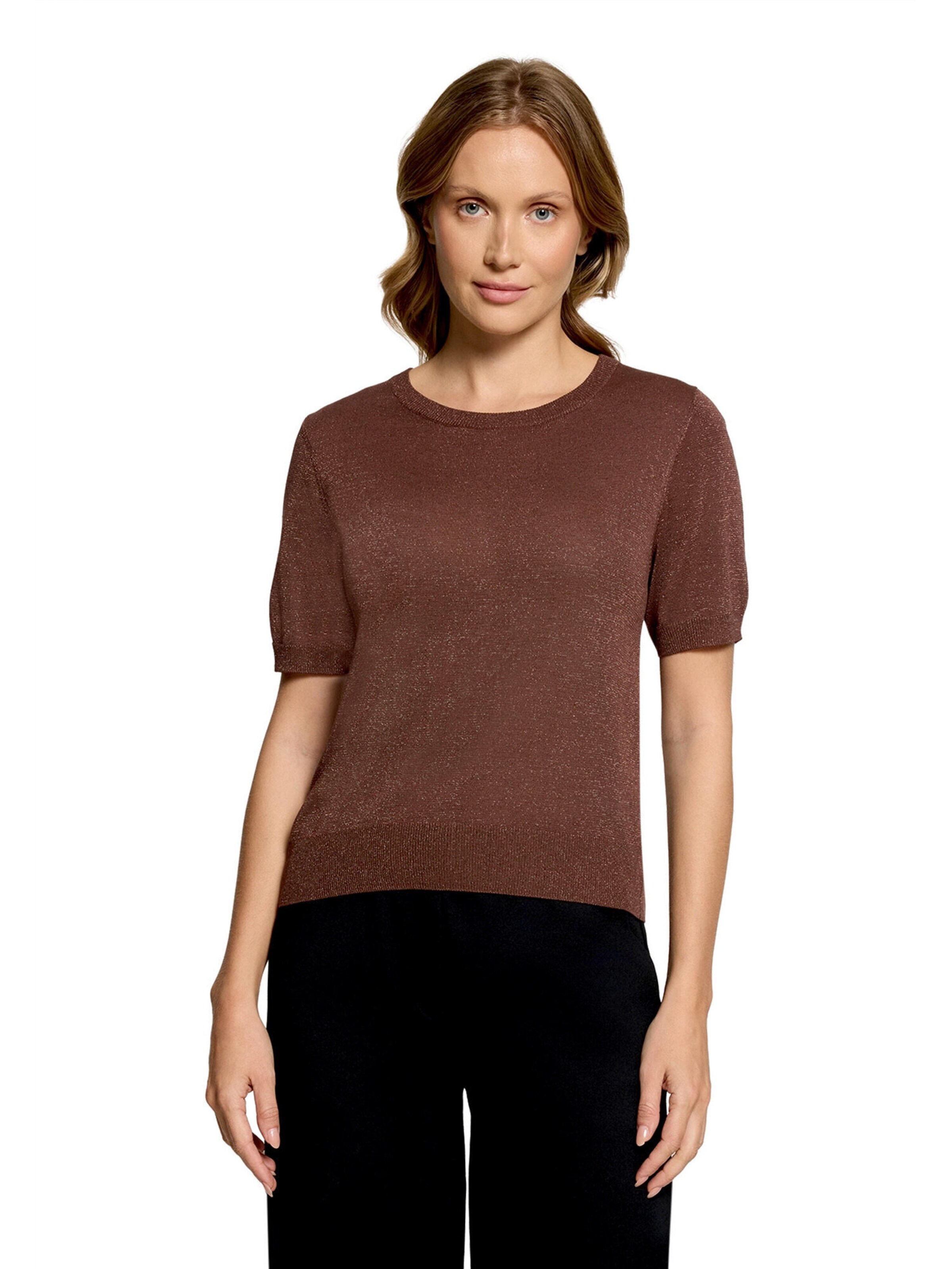 Pullover di Betty & Co in marrone: frontale