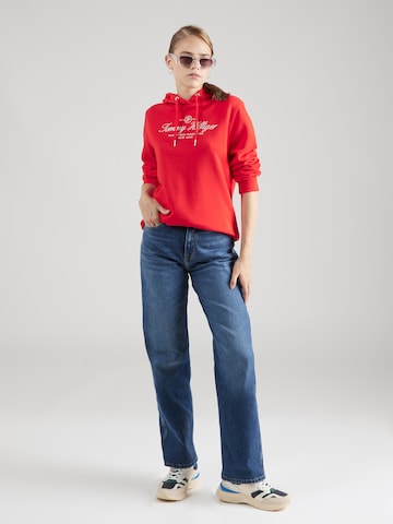 Felpa di TOMMY HILFIGER in rosso