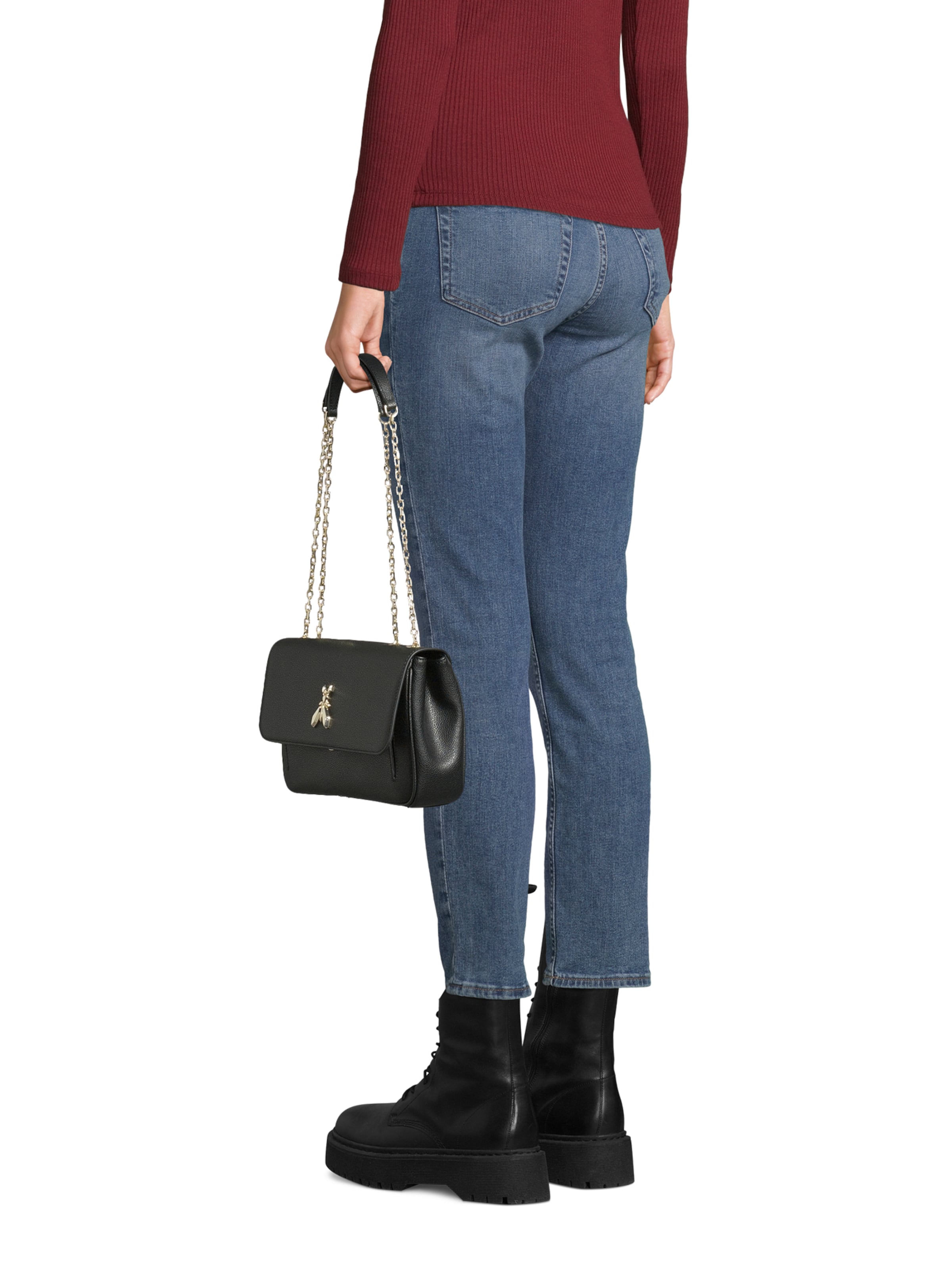 PATRIZIA PEPE Crossbody Bag in Black