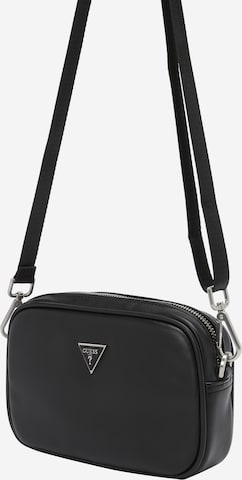 GUESS - Bolso de hombro 'SCALA' en negro: frente