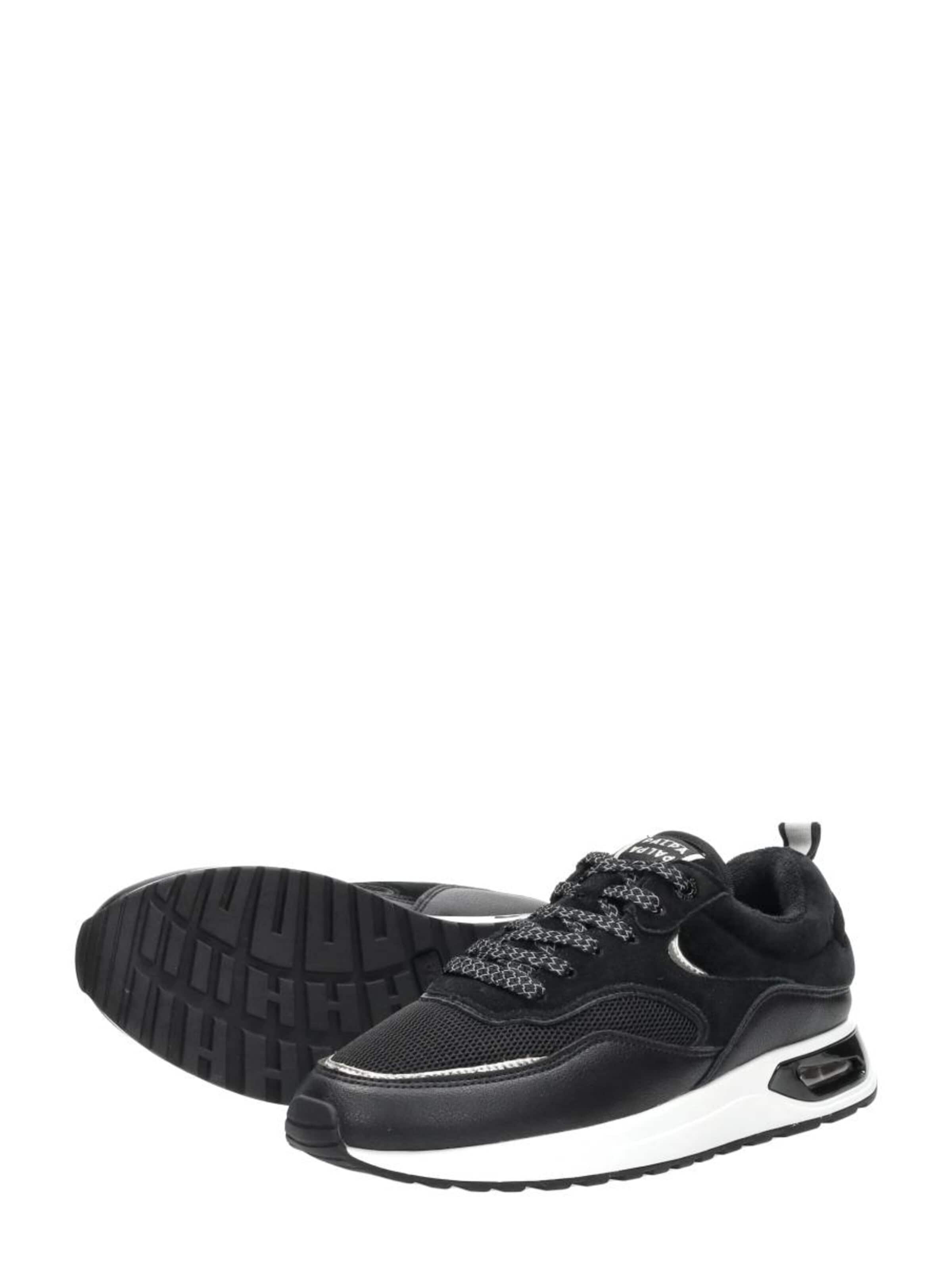 Baskets basses 'Sneakers Laag' Palpa en noir