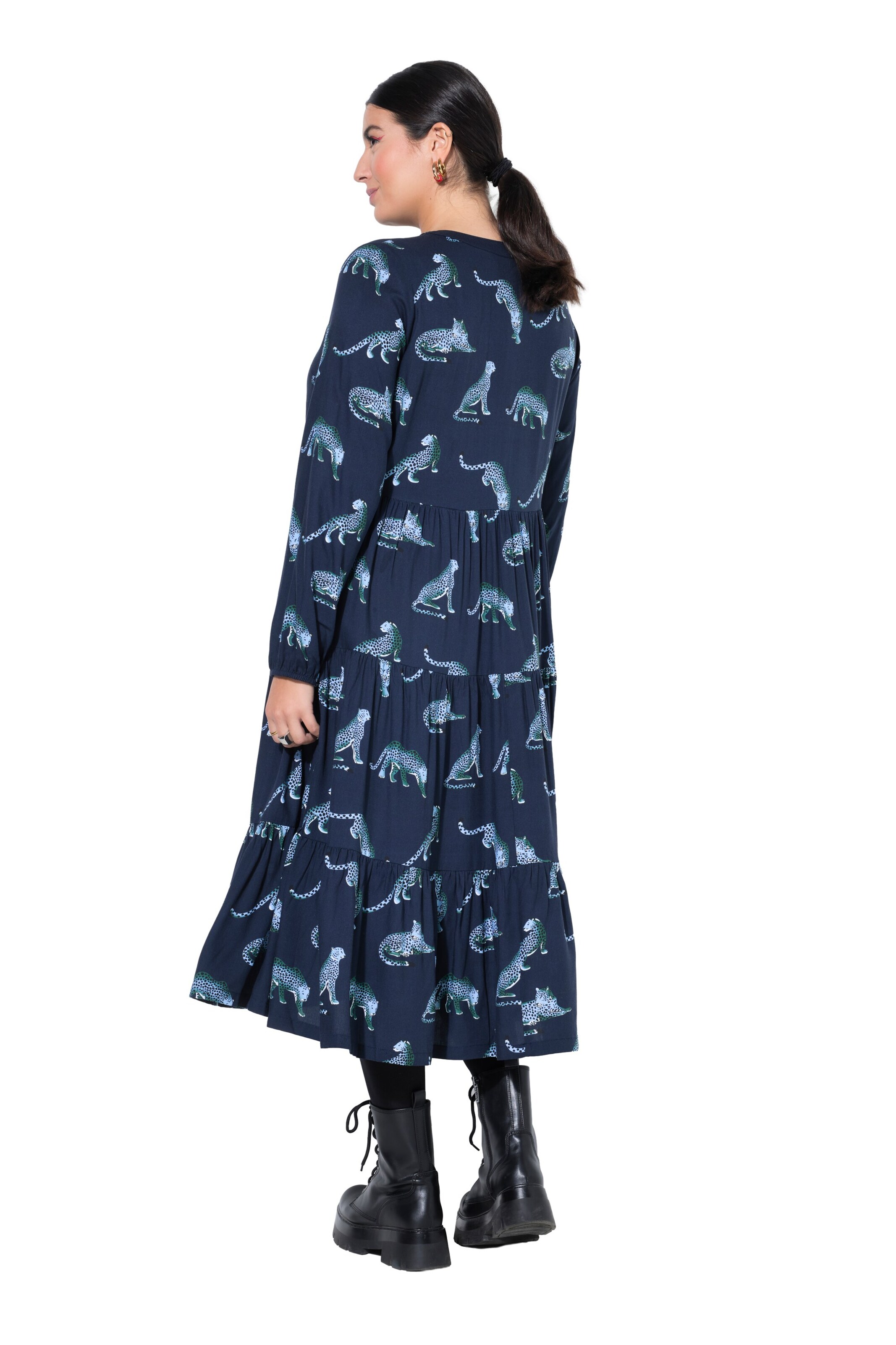 Studio Untold Jurk in Blauw