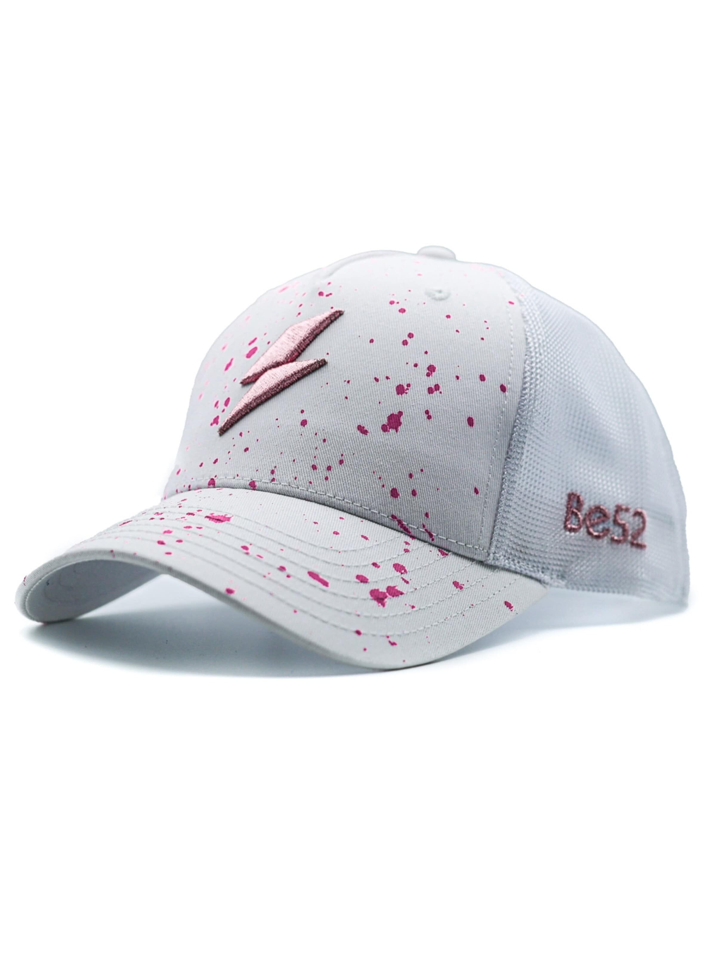 Be52 Cap 'Bolt premiumS'‌‌‌‌‌‌ in Pink: Vorderseite