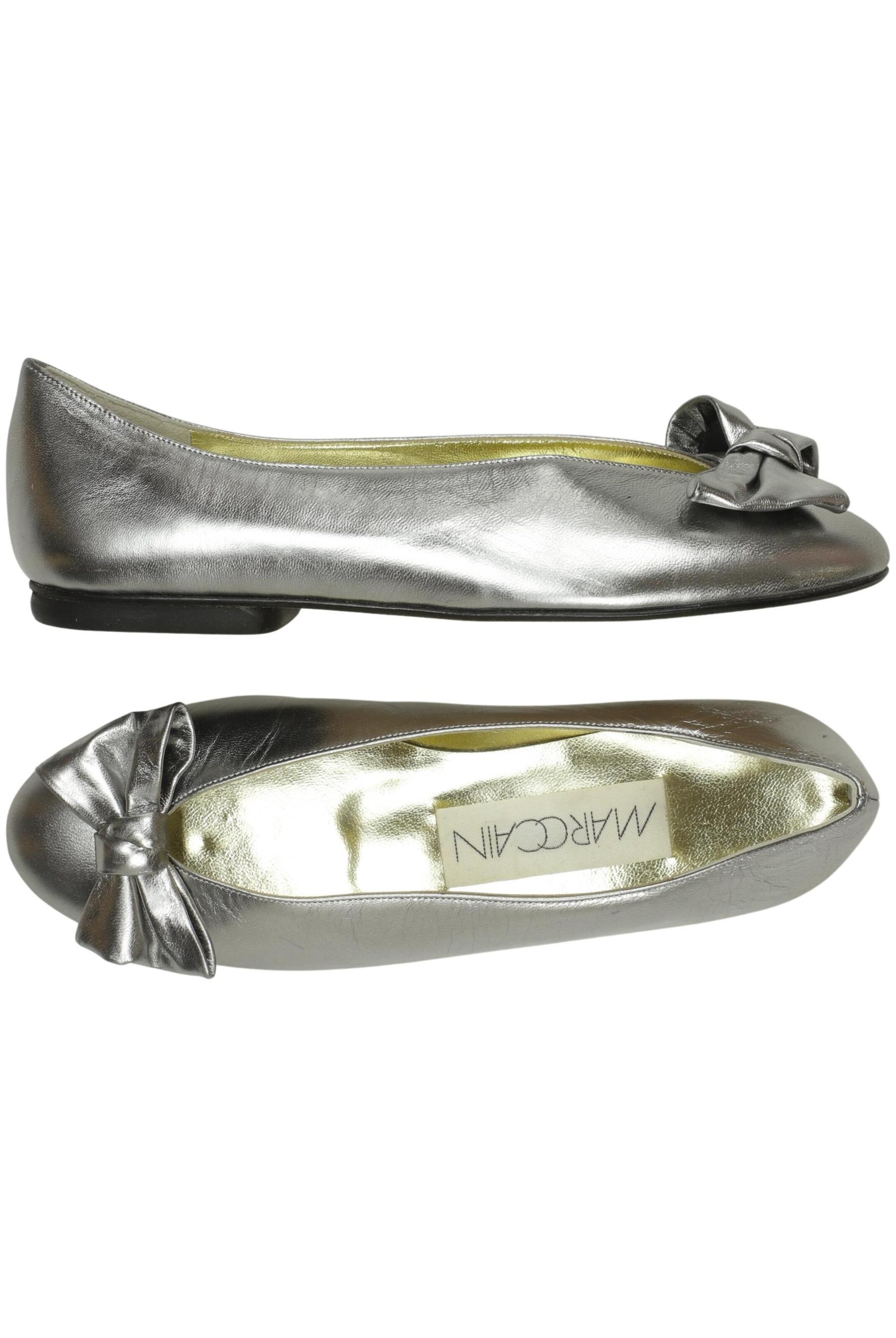 Marc Cain Ballerina 37 in Silber: Vorderseite