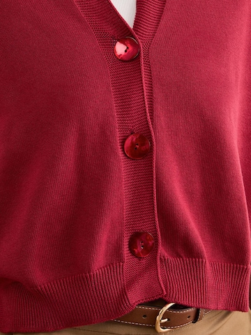 Cardigan Il Lanificio en rouge