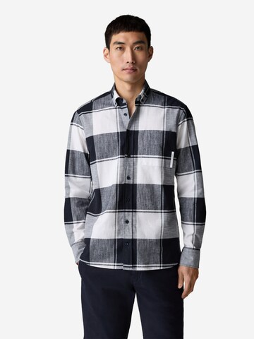 BOGNER Regular Fit Hemd 'Timt' in Blau: Vorderseite