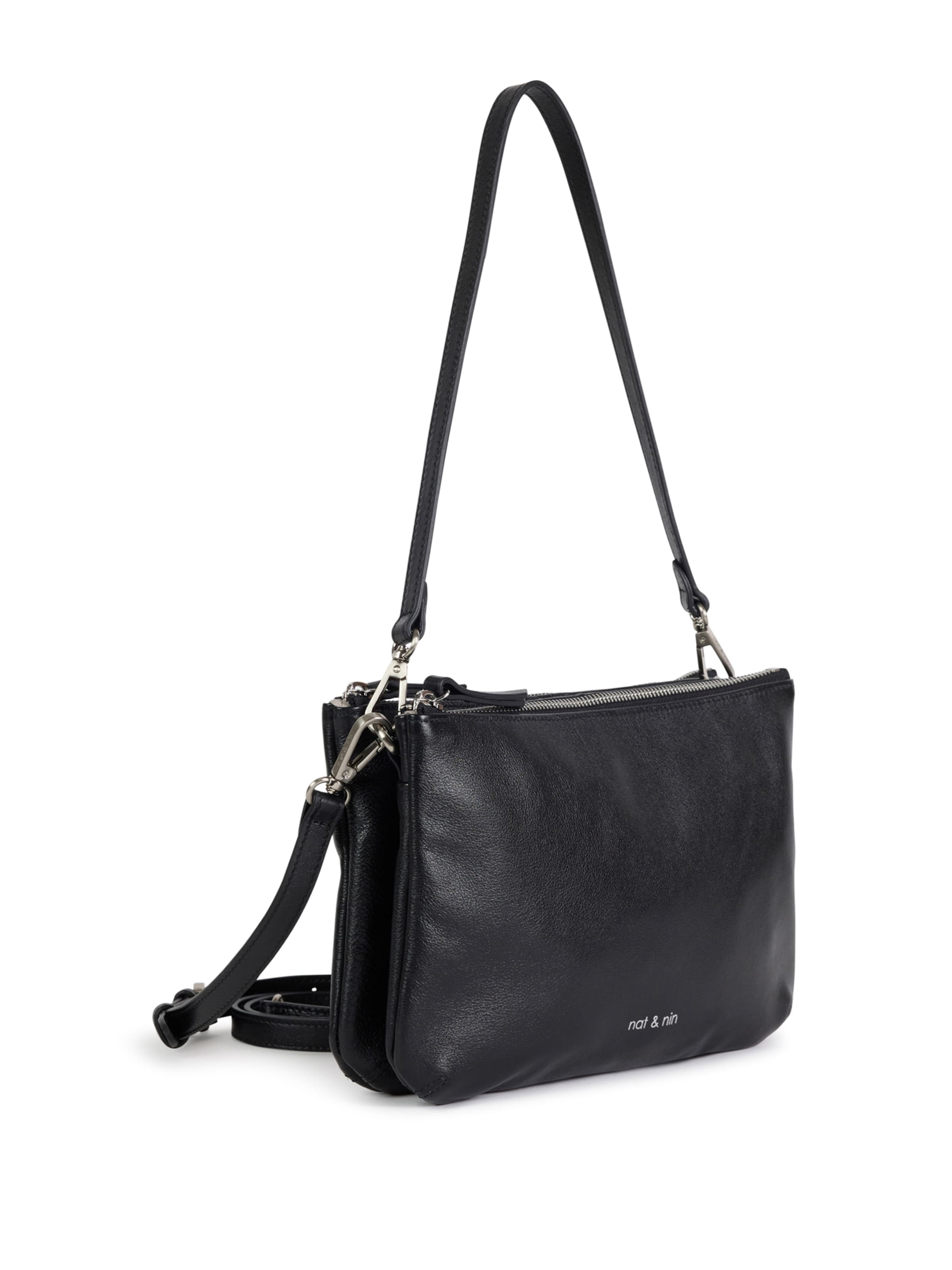 Sac à bandoulière 'Billy' Nat&Nin en noir