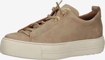 Paul Green Sneakers laag in Bruin: voorkant