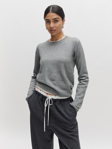 EDITED Sweater 'Jackline' in Grey: front