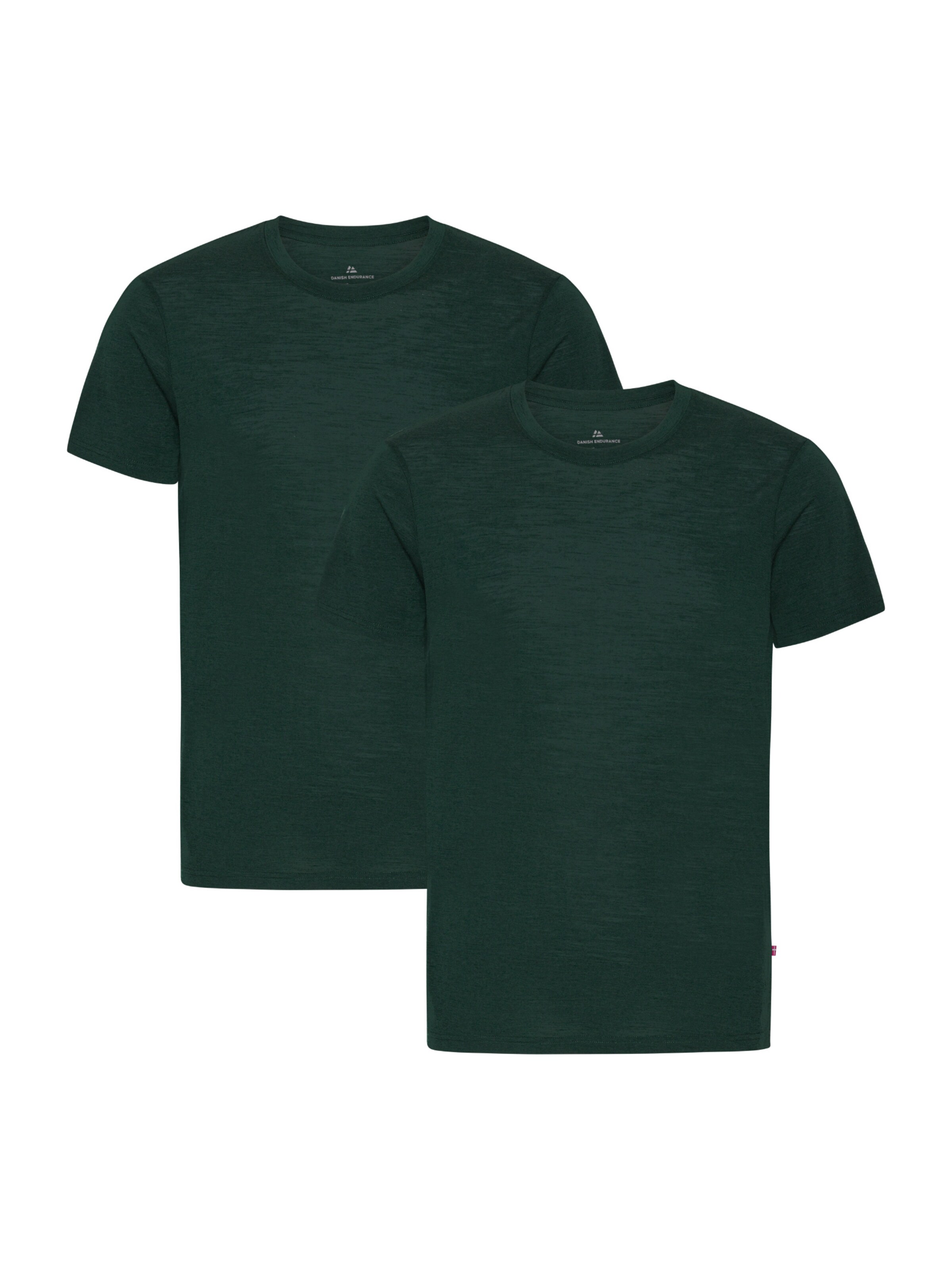 DANISH ENDURANCE Bluser & t-shirts '100% Merino' i grøn: forside