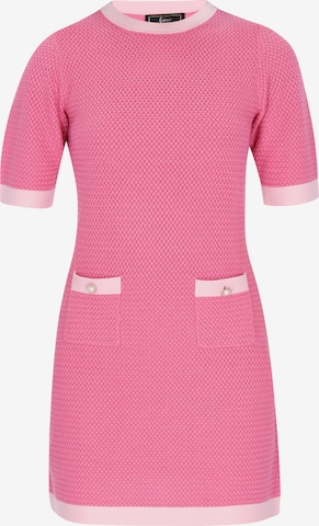 faina - Vestido em rosa: frente