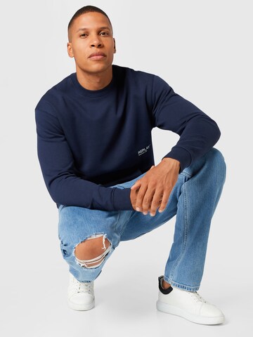 REPLAY Sweatshirt in Blue