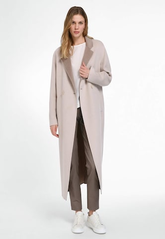 Peter Hahn Between-Seasons Coat in Grey: front