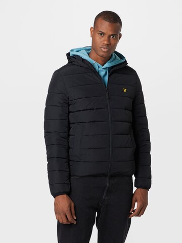 Lyle & Scott Tussenjas in Zwart: voorkant