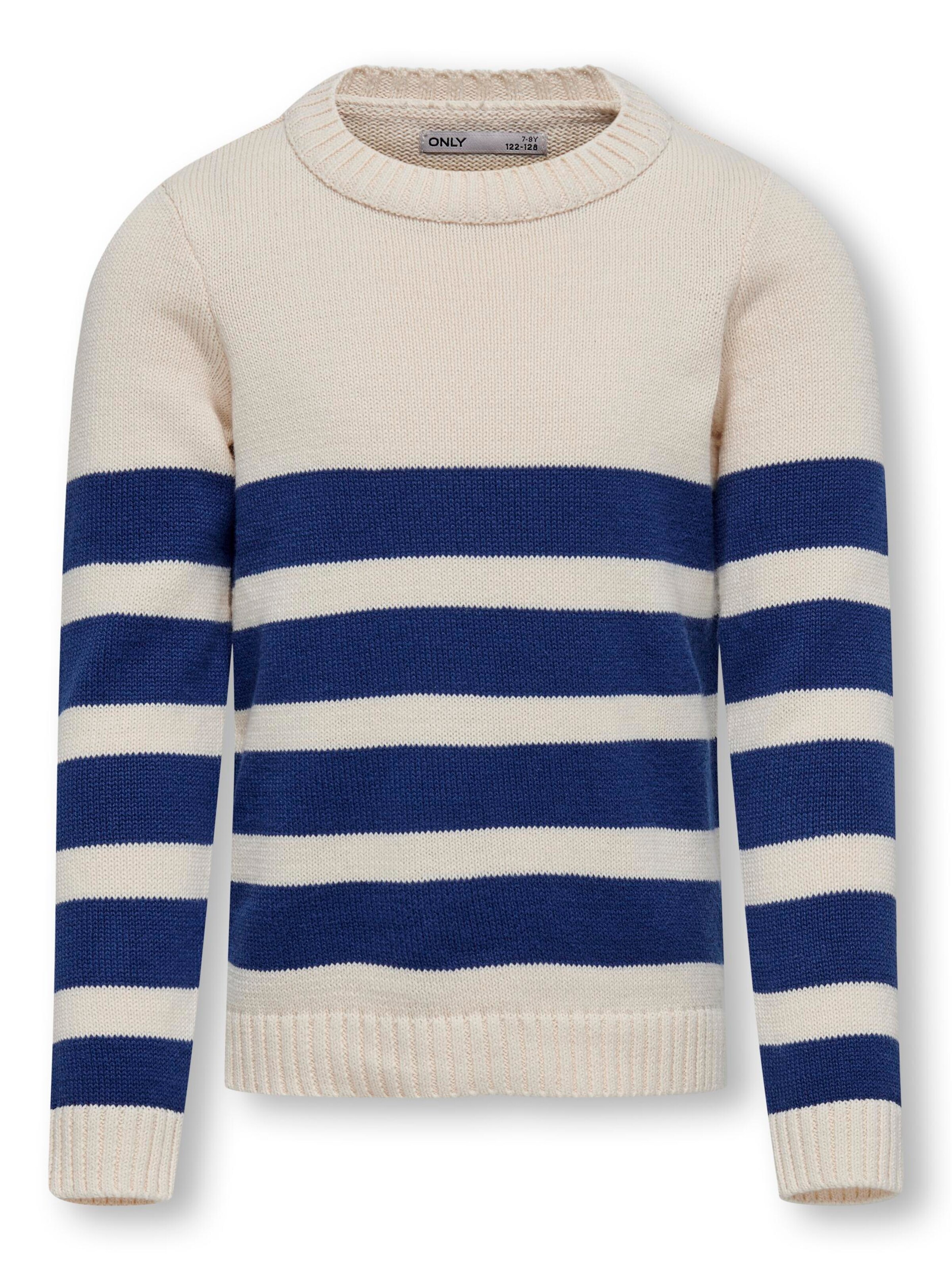 ONLY Pull-over en 134-140 en crème, Vue avec produit