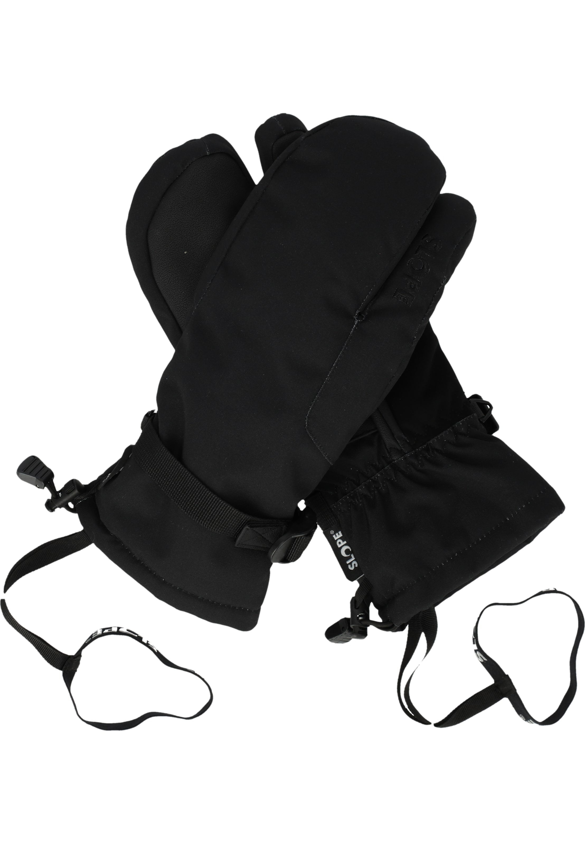 SLOPE Sporthandschuhe 'Flynn' in Schwarz: Vorderseite