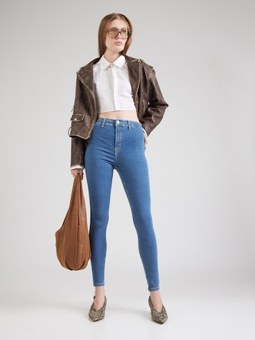 TOPSHOP Skinny Farmer 'TSJONI' - kék