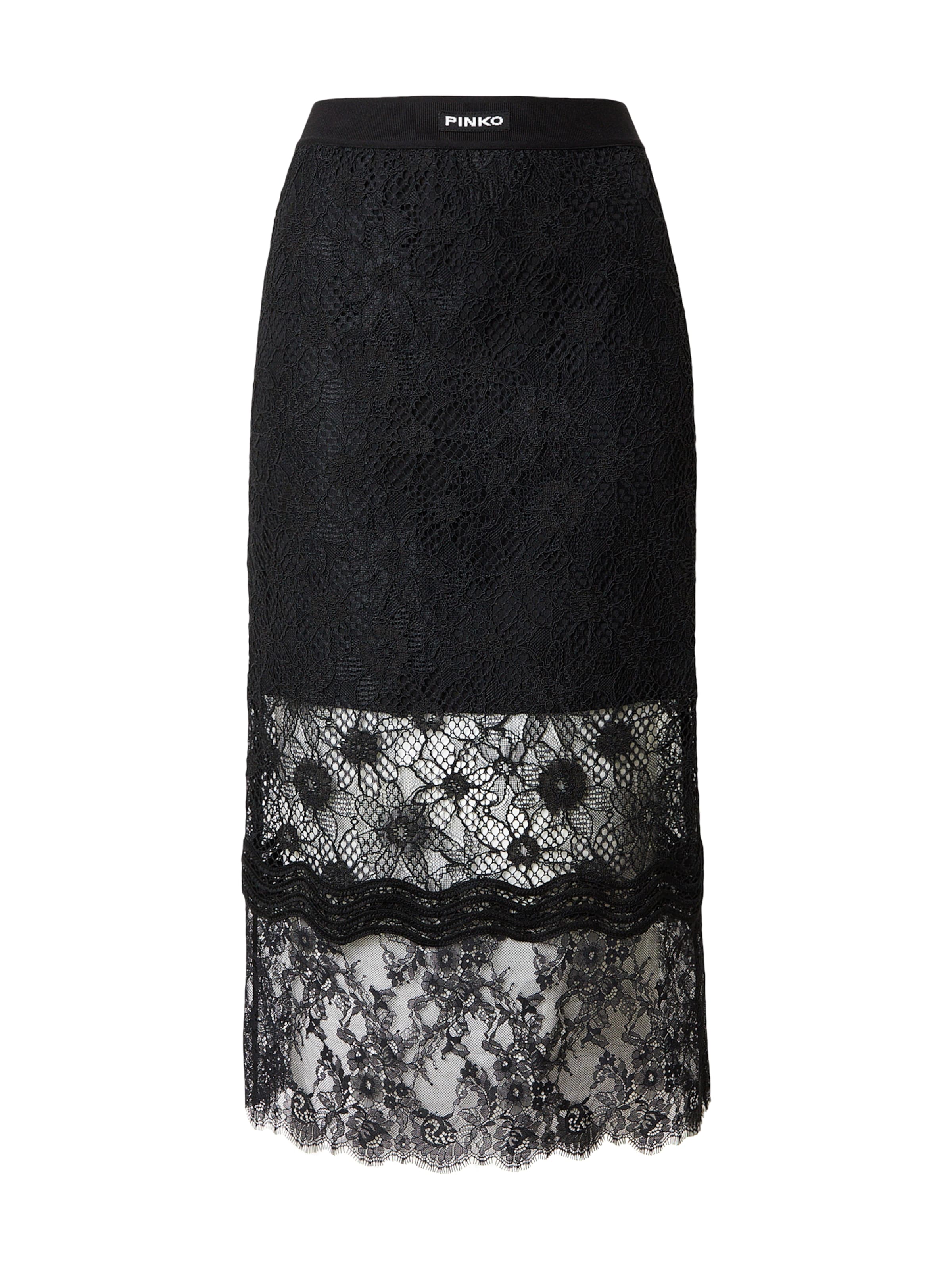 PINKO Φούστα 'HARMONIE' σε μαύρο: μπροστά