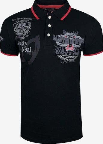 Rusty Neal Shirt in Black: front