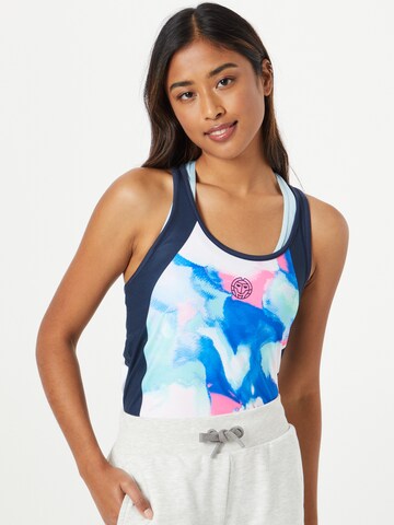 BIDI BADU Sporttop 'Jua' in Blauw: voorkant