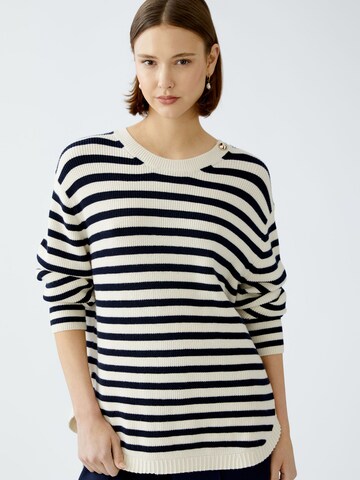 OUI Sweater in White: front