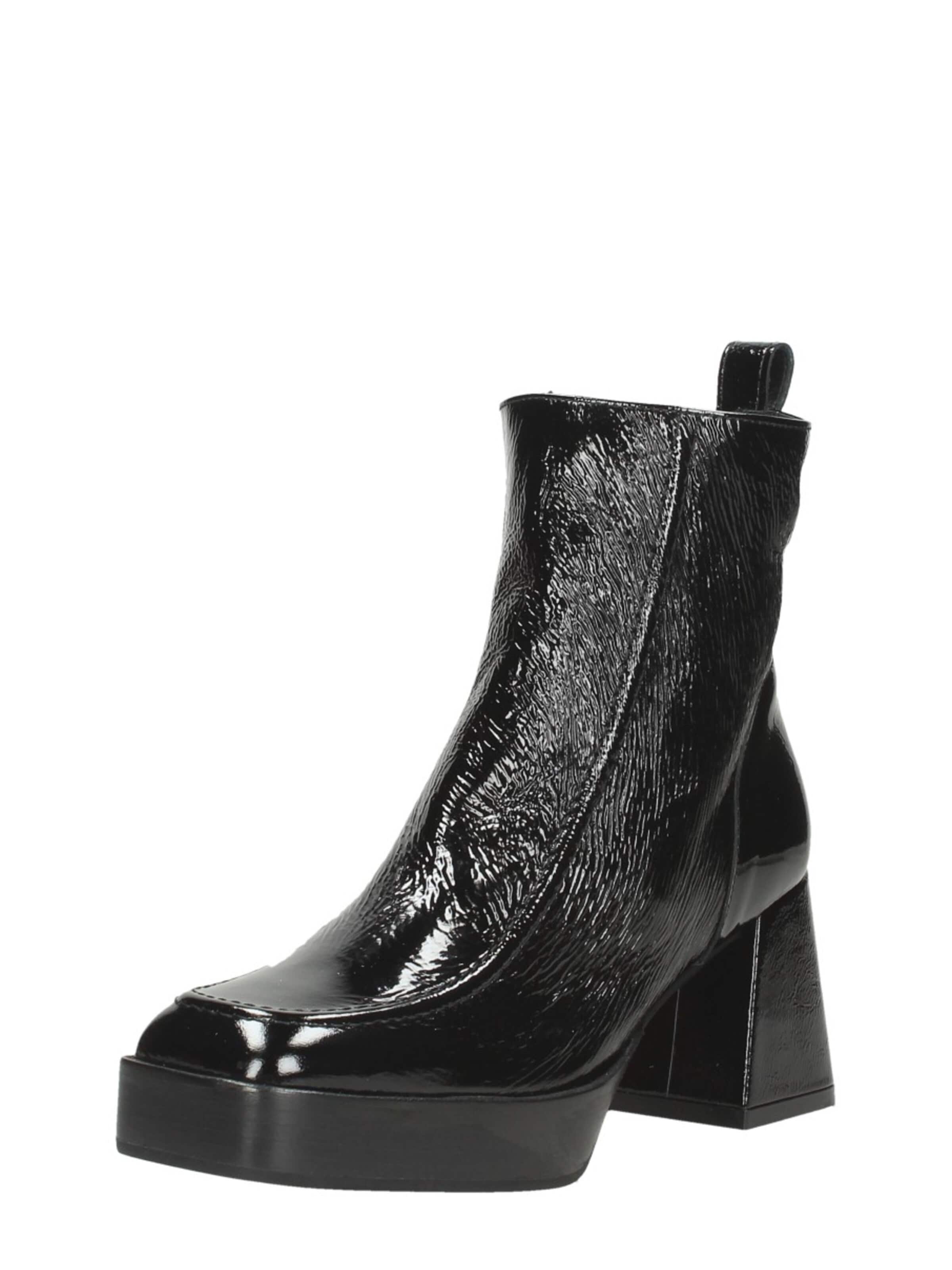 Boots 'Enkellaarsjes Hak' Red-Rag en noir : devant