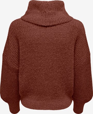 JDY Sweater 'Megan' in Brown