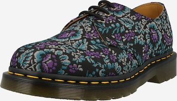 Dr. Martens - Sapato com atacadores '1461' em preto: frente