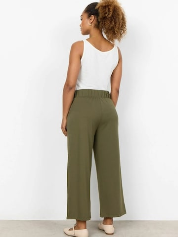 Soyaconcept Wide leg Pants 'Siham' in Green