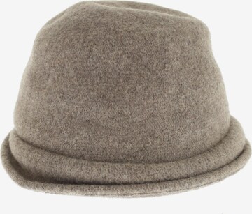 Seeberger Hat & Cap in 58 in Brown: front