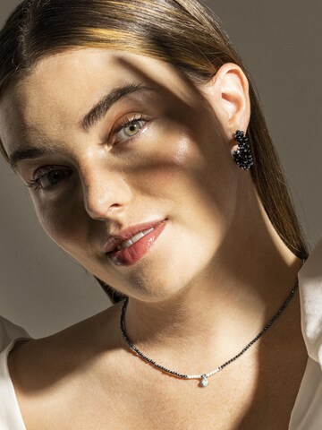 Luxenter Ohrringe 'Silka' in Grau