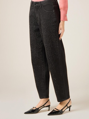 oltre Baggy Jeans in Zwart