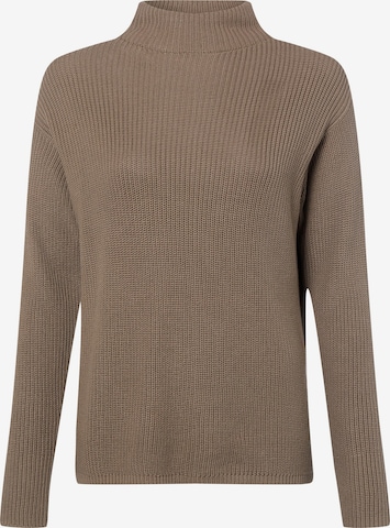 Pull-over Marie Lund en gris : devant