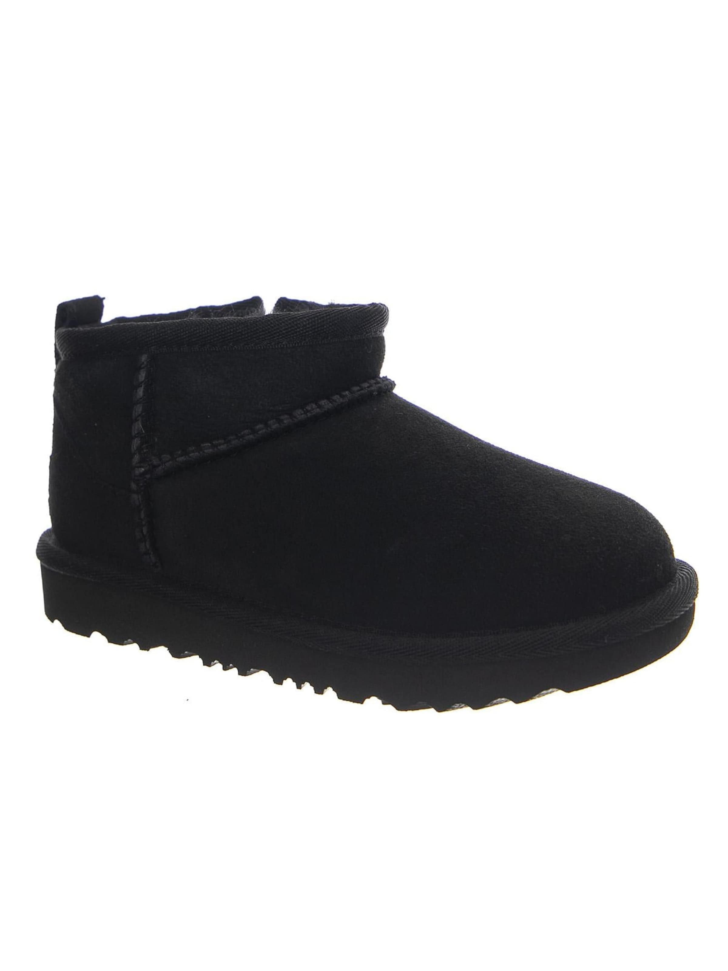 Stivale 'Classic Ultra Mini Black' di UGG in nero: frontale