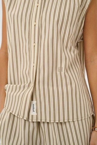 SOAKED IN LUXURY Bluse 'SLBlanca' in Grün
