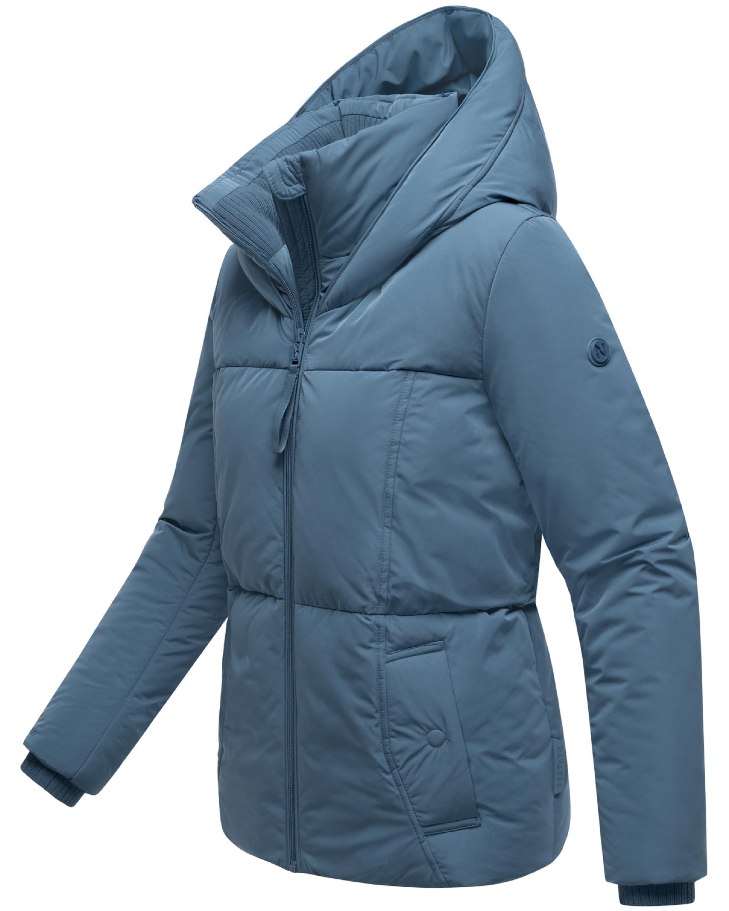 NAVAHOO Vinterjacka 'Flüsterfee 14' i blå