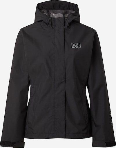 HELLY HANSEN Outdoor jacket 'SEVEN' in Black / White, Item view