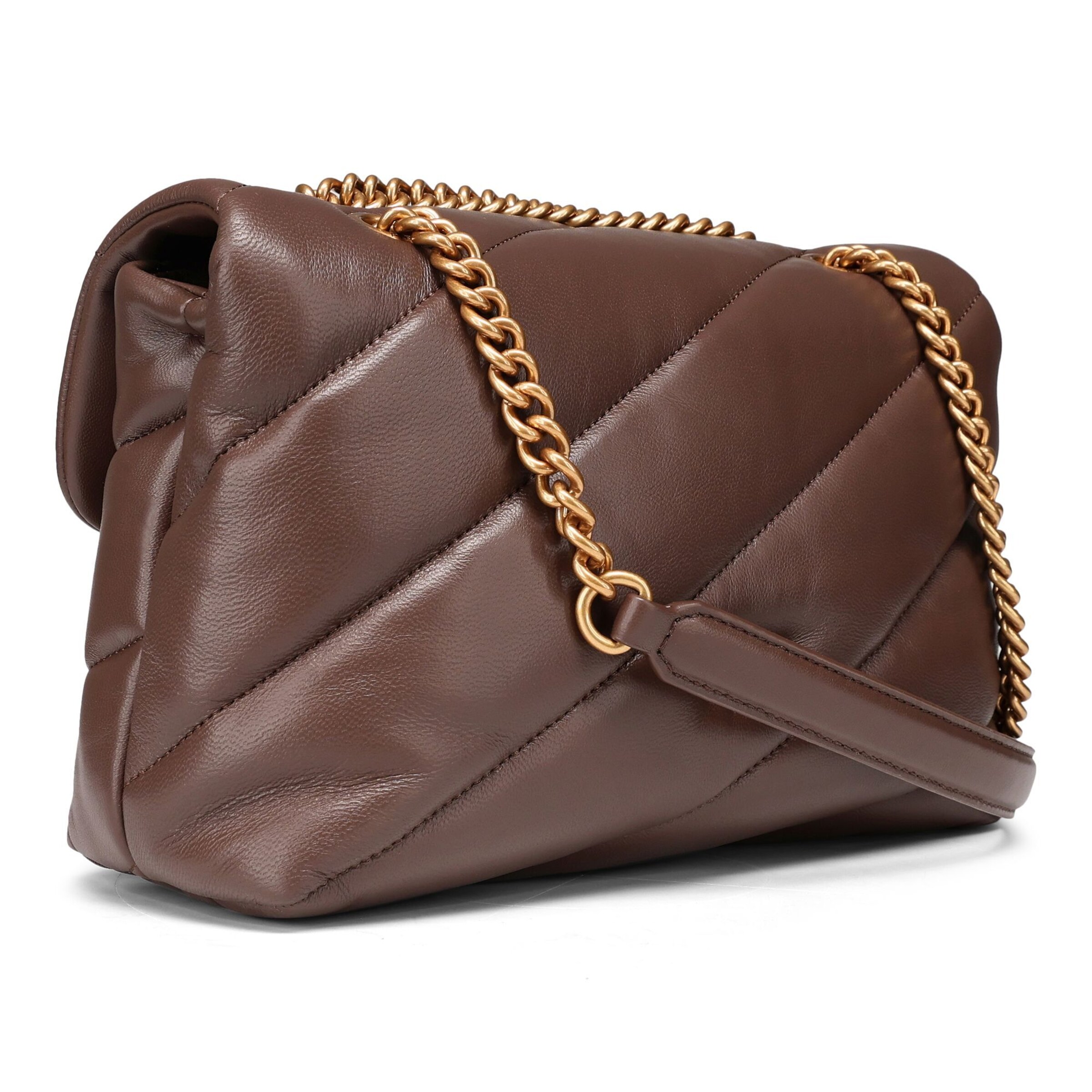 PINKO Schoudertas 'Love Classic' in Bruin