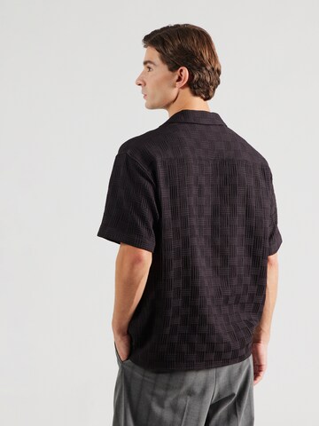JACK & JONES - Ajuste confortable Camisa 'JJEMatteo' en negro