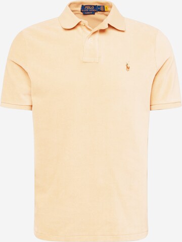 T-Shirt Polo Ralph Lauren en beige : devant