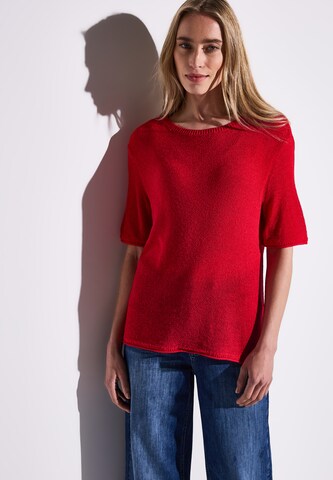 STREET ONE Pullover in Rot: Vorderseite