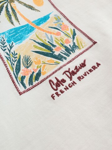 T-Shirt Next en blanc