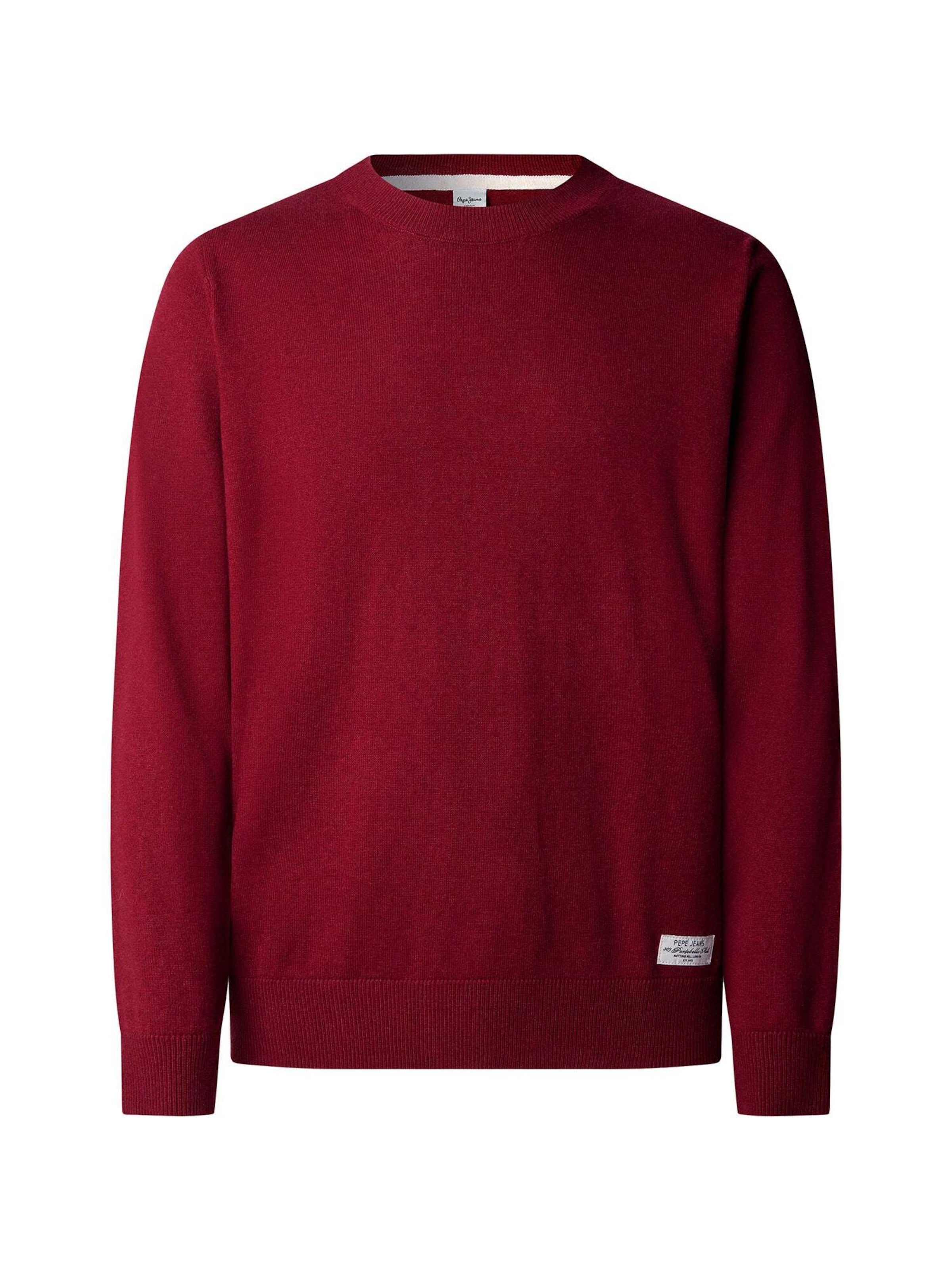 Pepe Jeans - Jersey 'Andre' en rojo: frente