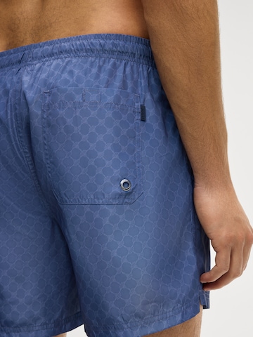 JOOP! Badeshorts 'Mediterran' in Blau