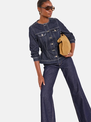 Lipsy Φθινοπωρινό και ανοιξιάτικο μπουφάν σε μπλε: μπροστά