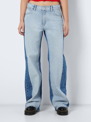 Noisy may Wide leg Jeans 'RINNA' in Blauw